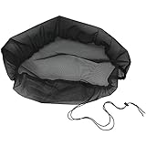 Abdeckung für Regendurchmesser Verstellbare Erntenetzwerkzeug-Schutzfässern Rain Butt-Patio & Garden Frühbeet 80 (Black, One Size)