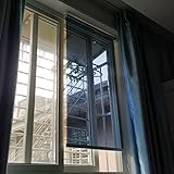 Rollos Rollos für Schlafzimmerfenster, Einseitig Durchsichtige Sichtschutz-Minijalousien mit Blauer Folie, Küche, Büro, Arbeitszimmer, Höhe 100cm 200cm (Size : 120x100cm/47.2x39.4in)