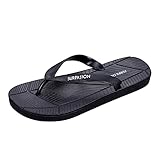Rumity Flip Flops für Herren, bequeme Vintage-Zehensandalen, leichte Sommer Strand Sandalen Klapki Damskie Flip Flops Herren
