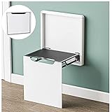 UGPET Wandmontierter klappbarer Duschsitz, Badewanneneingangshocker, Sitzbank für Spa-Badewanne, 300 LBS, Faltbarer Badezimmer-Duschstuhl aus Aluminiumlegierung, klappbarer Sicherheitsduschsitz