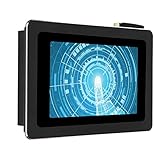 Jeanoko Eingebettetes Industrie-Computer-Panel, IP65-Industrie-PC-Panel, schnelle Wärmeableitung, 1,0 GHz, geräuschlos, 10 Punkte, 4 Kerne für die Automatisierung