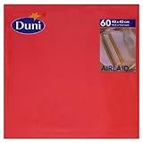 Duni Servietten Dunisoft“, rot, 40 x 40 cm, 60 Stück