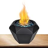 Mini-Tisch-Feuerstelle – Tischkamin Tischkamin Feuerstelle für den Innen- und Außenbereich, kleine Feuerschale, kleiner persönlicher Kamin- und Smores-Maker für den Innen- und Außenbereich