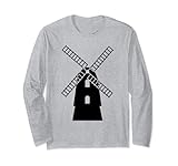 Windmühle Windkraft Langarmshirt