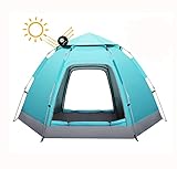 3-4 Person Lightweight Instant Tent Durable Pop Up Indoor Tent Portable Outdoor Backyard Tent for Camping Backpacking