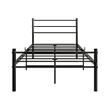 DDOY jugendbett Bed Frame seniorenbett betten, bettrahmen & lattenroste jugendbett 90x200 holzbett betten 90x200 rausfallschutz Bett Holz Bett 90x200 mit lattenrost