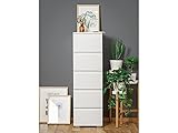 möbelando Kommode Highboard Flurmöbel Dielenschrank Schrank Sideboard Anrichte Ravenna V