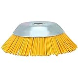 Clicitina Mäher Unkrautrasierer Rasenbürste Stahl-Rasenmäher Garden PRO Terrasse Rasen & Garten Spaten Klein (Yellow, One Size)
