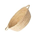 iplusmile Rattan-Katzenstreu-Hängematte Hundebett Rattan-Hundebett Korb Aus Korbgeflecht Kätzchenbett Korb Aus Korbgeflecht Katzenbett Katzenruhebett Sommer-Haustiernest Kühlendes