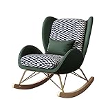 AATHER Lazy Chair, Schaukelstuhl, Balkon-Freizeit, Lounge-Sessel für Wohnzimmer, Eckstuhl, moderner, stilvoller Schaukelsessel