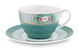 PiP Studio 26-51004083 Blushing Birds Tasse mit Untertasse blue 0,28 l ( 1 Set )