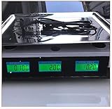 FURLOU Elektronische Waagen, elektronische Waage, Edelstahl, elektronische Preisrechnerwaage, Lebensmittelwaage, digitale Anzeige Waagen (Color : B, Size : 30kg/2g)