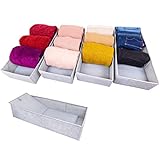 SIMPLE JOY® PAX100 FileFolding Box für IKEA Pax Kleiderschrank; passgenau; Stabiler Boden; Schubladen Ordnungssystem, 4er Set