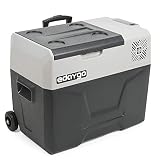 Edaygo Kompressor-Kühlbox Kühlschrank Auto Camping Kühltruhe Gefrierbox, Leise, 12-24 V / 100-240 V Anschluss, LED-Display, ECO Funktion, 40 l