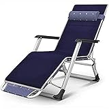 MKYOKO Klappbarer Liegestuhl, multifunktionaler Liegestuhl, tragbarer Armlehnen-Lounge-Stuhl für EIN Nickerchen im Innenbereich, fauler Stuhl, Outdoor-Reisen, Strand, Camping, Gartendeck (CD)
