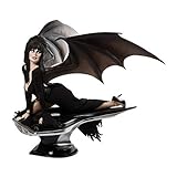 Enesco Elvira Mistress of The Dark Grand Jester Studios Deluxe 1:4 Scale Limited Edition Statue Figur, Harz, Mehrfarbig, 16 inch