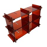 Operitacx 1 Satz Lagerregal Durchsichtige Regale Schreibtisch-Organizer Verstellbarer Pflanzenständer Desktop-Display-Regal DIY-Halter Mehrschichtiges Lagerregal Aufbewahrung Von