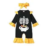 Halloween Baby Sachen für Neugeborene Taufkleid Baby mädchen Geschenke fruchtsauger Baby ab 6 Monate Schlafanzug mädchen 164 Baby Halstuch neugeborenen Set badewannensitz Baby Baby Set Neugeborene