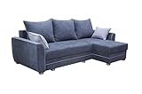 mb-moebel Ecksofa Eckcouch mit Bettkasten Sofa Couch L-Form Polsterecke ARGUN (Bunt, Ecksofa Rechts)