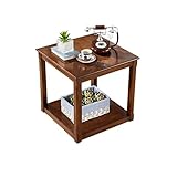 AOKLEY Kleiner Tisch Mode Einfache Couchtisch-Dekoration Kleine Couchtisch-Quadratisch-Beistelltisch Geeignet for Wohnzimmer Schlafzimmer Home Storage Couchtisch Klein