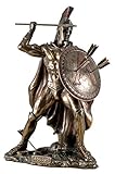 Veronese 708-6932 Figur kämpfender Leonidas Feldherr Skulptur Perser Spartiaten Xerxes