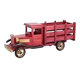 Weinregal Flaschenregal Weinregale Weinregal Aus Massivem Holz, Vintage-Auto-Dekoration, Weinflaschenregal, Perfekt Für Die Dekoration Zu Hause Und In Der Küche Weinflaschenhalter (Color : B, Size :