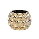 Blumenvase Europäische goldene vase große Mund Blume arrangieren saftig Blume Topf Tabletop Dekoration Wohnzimmer Kunst Deco vase Dekoration Vasen (Color : A1)