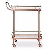 Rollwagen Küchenwagen Servierwagen 2-stufiger Getränkewagen, Hotel-Speisewagen, Wagen Für Kuchen, Snacks, Tee, Lebensmittel, Lieferservice Küchenrollwagen Regalwagen ( Color : B , Size : 69*38*85cm )