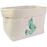 Azeeda Grote 'Seepferdchen' Canvas Organizer/Aufbewahrungskoffer (OR00025687)