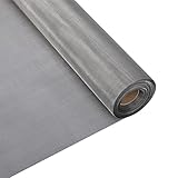 IBOWZ Drahtgitter,304 Edelstahl Drahtgeflecht Gewebter Draht aus Edelstahl 304 – 150 Mesh, feines Siebgewebe, Filter-Ersatz, Schränke, Drahtgeflecht, Fenstergitter, rostet nie