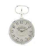 Dio Wanduhr Vintage im Shabby Look Antik Weiss