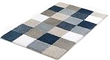 Kleine Wolke Badteppich Caro Mare 70x120 cm blau