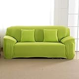 ASCV Stretch Stoff Blumendruck Sofabezug All-Inclusive Couchbezug Sofa Handtuch Sessel Protector Möbel A17 4-Sitzer