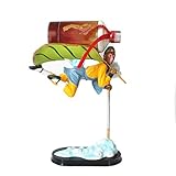 IXART Weinregal/Flaschenregal AFFE Wein-Halter Statue Dekorative Weinregal im Antik-Look-Küchen-Dekor-Skulpturen und rustikale Bar Dekorationen Klassische Geschenke Weinregale für Schränke