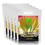 5x Dallmayr Kaffeepads Megabeutel Classic, 100 Pads, kräftig und würzig einzeln verpackt