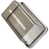 Angoily Magnetischer Trocknertuchhalter Mit Deckel 1 Stück Trocknertuchspender Rechteckige Magnetische Taschentuchboxhalter Für Bad Küche Waschküche (Hellgrau)