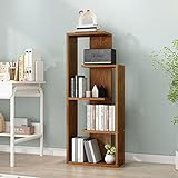 Baumförmiges Bücherregal mit Ablagefächern, Bücherregal-Leiter, Abgerundete Ecken, Display Storage Regale Rack für Wohnzimmer Badezimmer, Klassenzimmer, Büro (Color : Style 4, Size : 4 Layers)