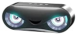 FLYIFE Wecker Tragbarer kabelloser Lautsprecher LED Flash Wireless Lautsprecher TF Karte FM Radio Wecker TV Bass Bluetooth Lautsprecher