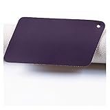 Yimihua Kunstleder Kunstleder 138cm Breite Kunstleder Stoff Nach Maß ， für Polsterhandwerk DIY Sofa Handtasche Autositz Dekorationen ， Dunkelviolett (Size : 1.38x3m)