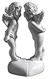 WQQLQX Statue New Engel Boy Girl Paar Skulptur Harz Handkultur Charakter Statue Home Schmuck Dekoration Dekoration Dekoration Zubehör Sammlung Geschenk Figuren Skulpturen