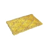 PEKJI Teppich, rechteckig, rutschfest, aus Baumwolle, leicht zu reinigen, waschbar, gewebt, geometrisch, schlicht, Badematte, Schlafzimmer, Küche, Wohnzimmer