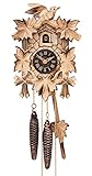 Engstler Quarz Kuckucksuhr 5-Laub, Vogel EN 522/22 Q