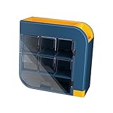 Artibetter 1 Stück Gewürz-Aufbewahrungsbox Gewürzglas-Tablett Organizer-Rack Wandregale Zur Aufbewahrung Organizer-Box Regal Lagerregal Sortierregal Multifunktionales Gewürzregal