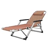 Campingstühle, Gartenliegen, Klappstuhl, Liegestuhl, Liegestuhl, klappbarer Lounge-Stuhl, Mittagspause, Liegestuhl, Rückenlehne, Lazy Home, Nickerchen, Büro, Strandstuhl, 178 x 65 x 25 cm (Farbe: