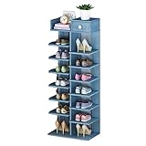Schuhregal, Schuhkarton, Schuhaufbewahrung, Box, Aufbewahrung, dünner Schuhschrank, Halter, Moderne Ständer, Schuhregale, Organizer, Flurmöbel, XG016-8-004