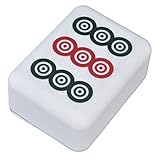 Weikeya Kleines Desktop-Licht, USB-wiederaufladbares Mahjong-Nachtlicht mit Zwei Farbtemperaturen, Dekoration, interessant für Schlafzimmer