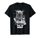 Buchliebhaber Treat Yo Regal Katze Lesen Bücherwurm Buchwurm T-Shirt