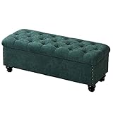 Aufbewahrungsbänke Langer Sofahocker Schuhwechselhocker | Aufbewahrungshocker im europäischen Stil für Zuhause, Schlafzimmer, Bettende, Aufbewahrungshocker, Umkleideraum, Ruhehocker (Color :