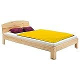 IDIMEX Massivholzbett Einzelbett Bett Tim Kiefer massiv Natur lackiert 100 x 200 cm (B x L)