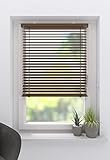 Aluminium Jalousie 25 mm Fein Mokka 70 x 175